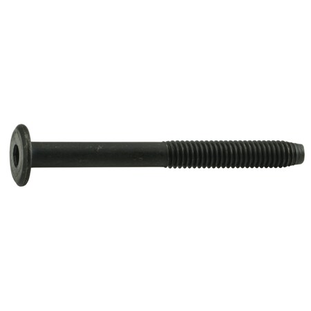 Midwest Fastener Binding Screw, 18 (Coarse), Steel, Black, 5 PK 37546